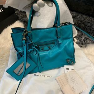 BALENZIAGA 2 way Shoulder Leather Bag